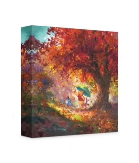 ''Autumn Leaves Gently Falling'' Giclée on Canvas by James Coleman $49.18 COLLECTIBLES