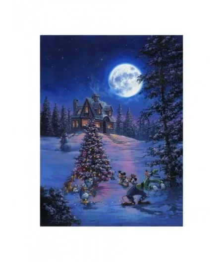''Winter Lights'' Gallery Wrapped Canvas by Rodel Gonzalez – Limited Edition $43.20 COLLECTIBLES